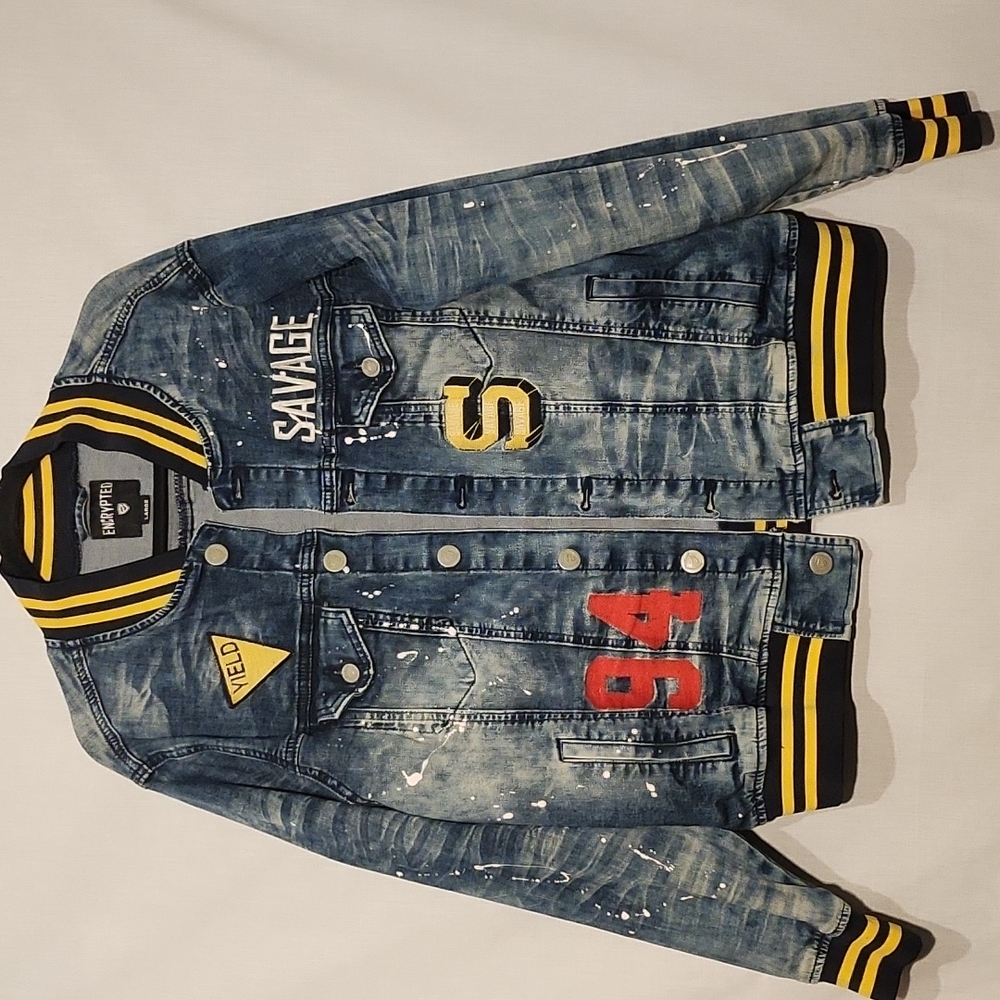 Denim Bomber Jacket
